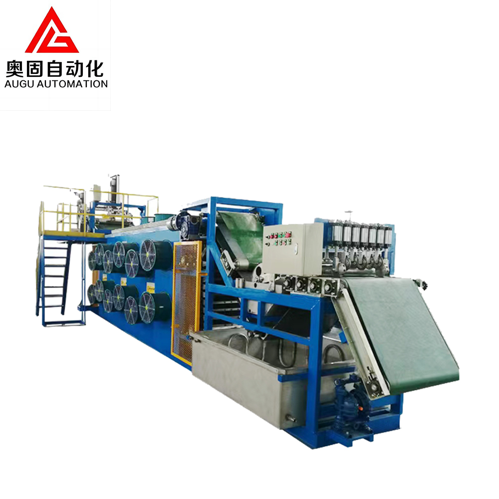 ఆగు బ్యాచ్ ఆఫ్ కూలింగ్ లైన్: రబ్బర్ ఫ్యాక్టరీల కోసం తప్పనిసరి, సౌలభ్యం కోసం అనుకూలీకరించబడింది!